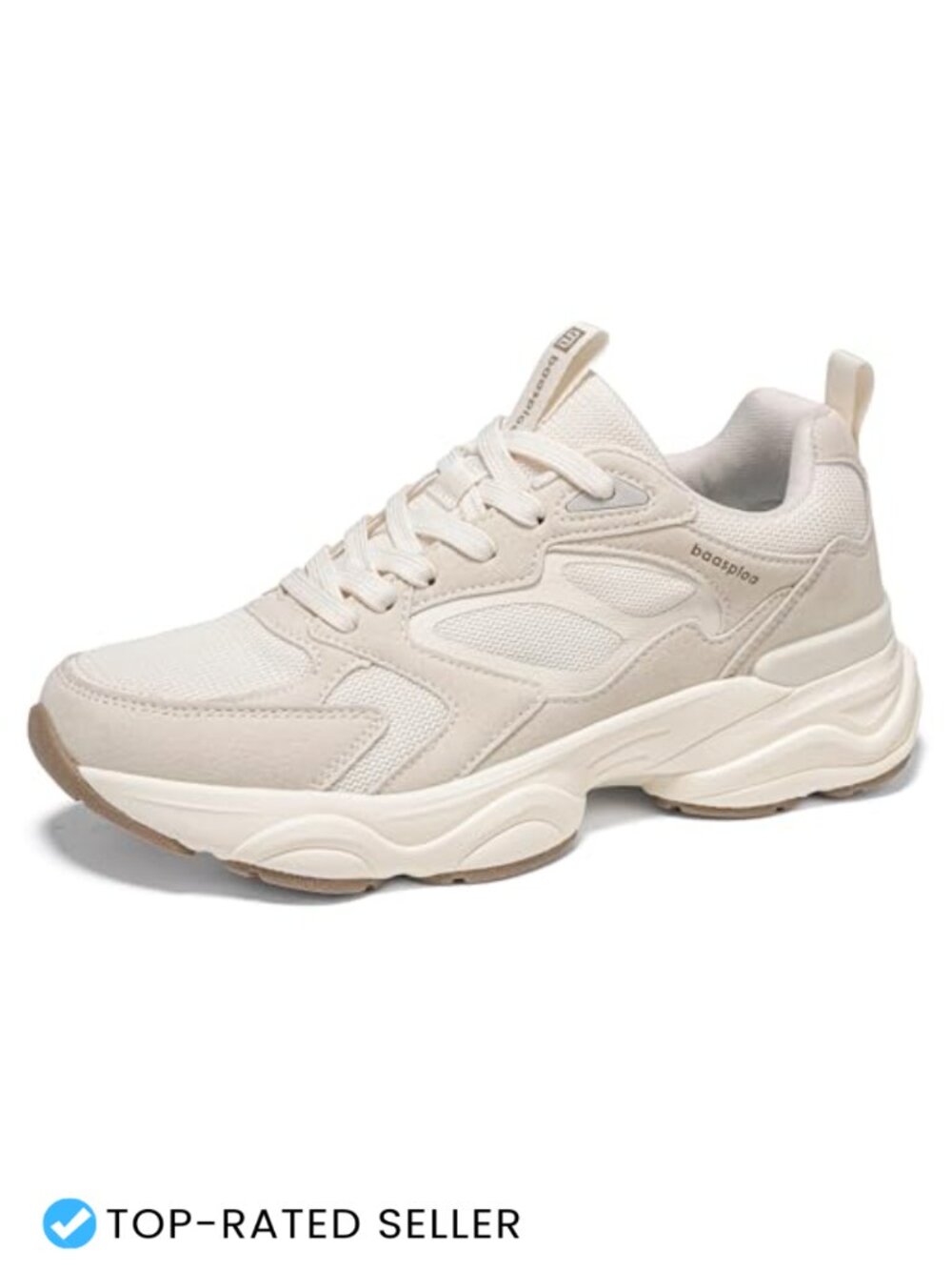 Women's Chunky Platform Sneakers Lace Up Mesh Dad Athletic Gym